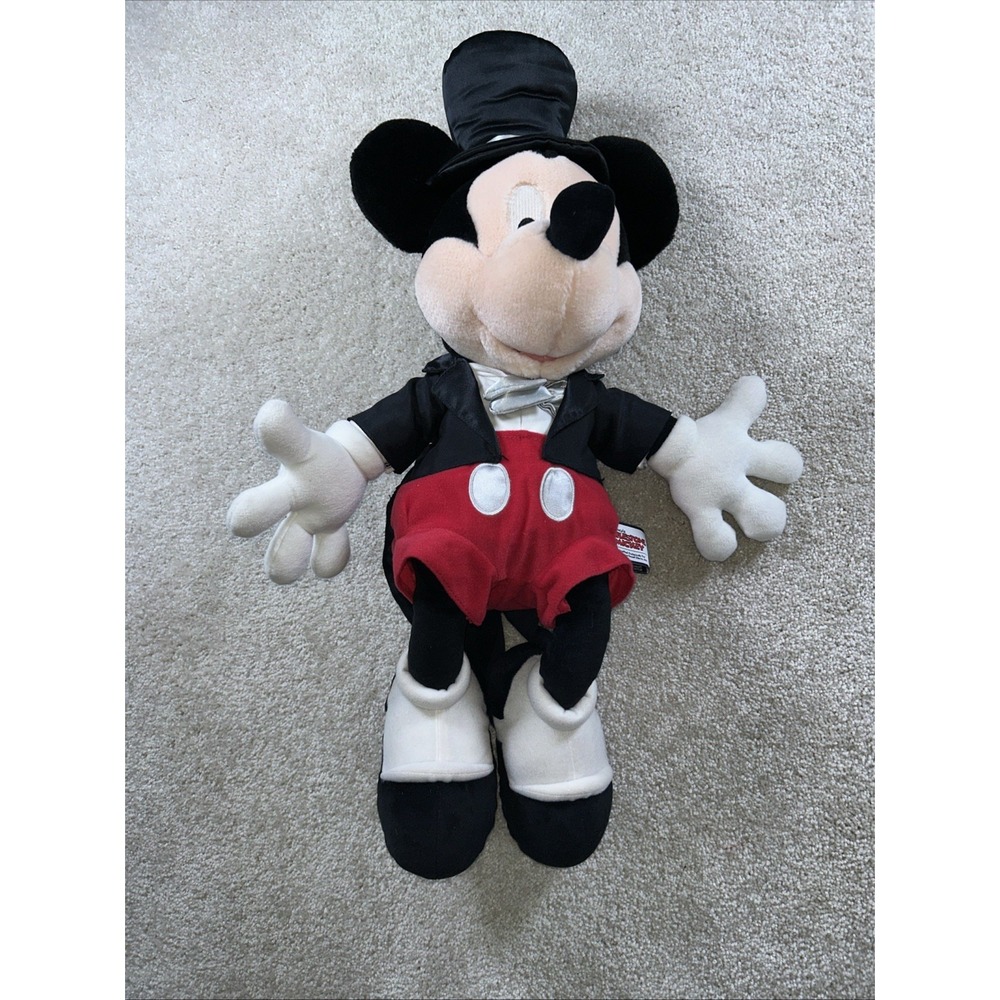 VTG Disney‎ Plush Milestone Mickey Mouse 2004 Celebration Mickey Collectors 20"